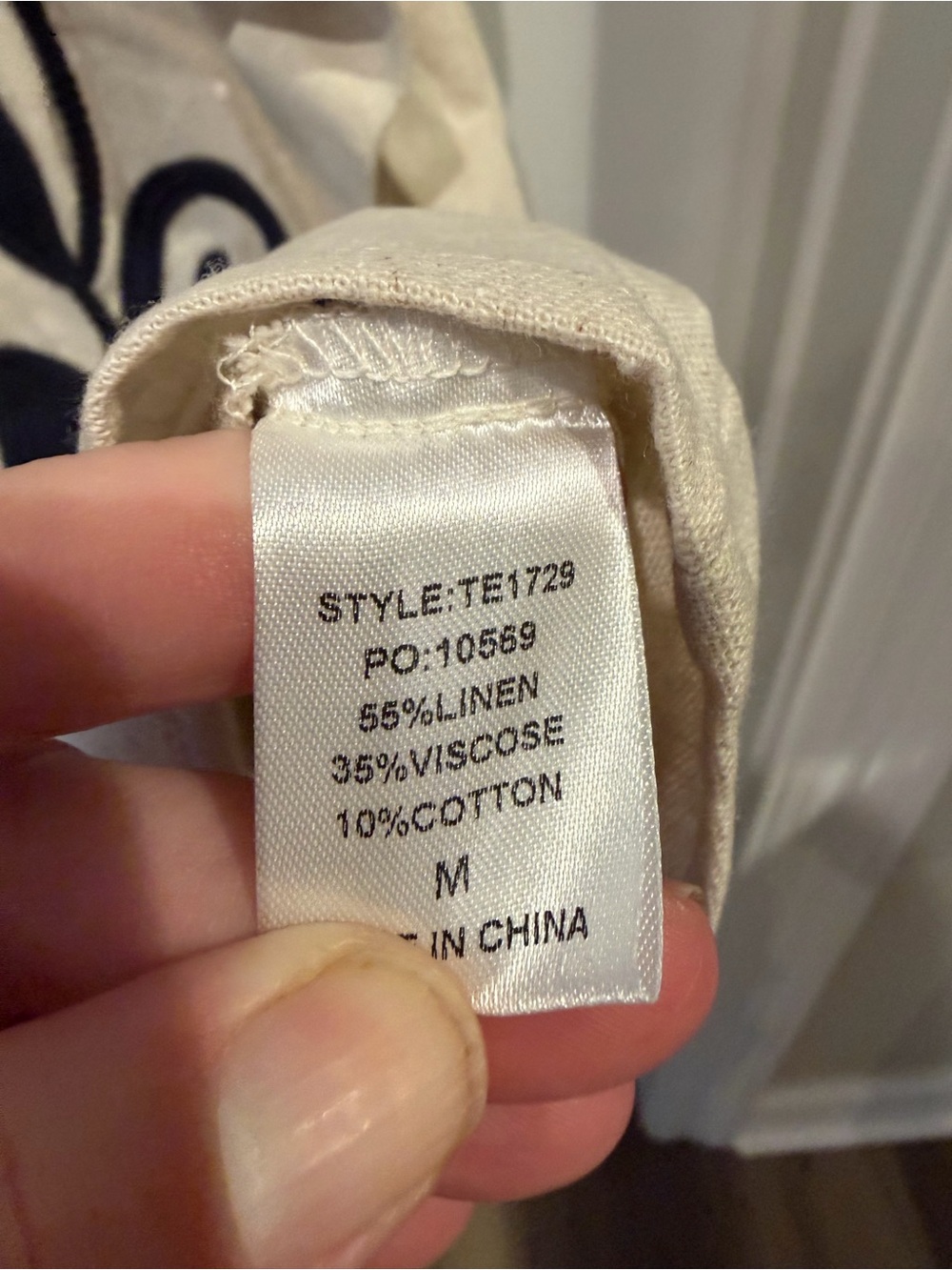 NWT GiGiO Linen Blend Mini Belted Shirt Dress Size Medium - Picture 16 of 16